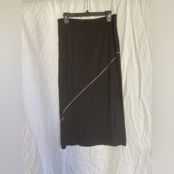 Reformation Lydia Knit Two Piece Pencil Skirt and Tank Top in Black Size Large - Picture 6 of 16
